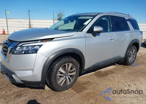 2025 Nissan Pathfinder Sl 4Wd из США, поврежденный, VIN 5N1DR3CC0SC246154